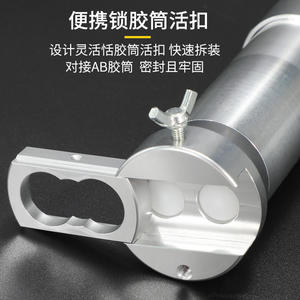 Valve de distribution pneumatique en alliage d'aluminium 19,05 mm pour applications chimiques de colle AB - Product Image 3