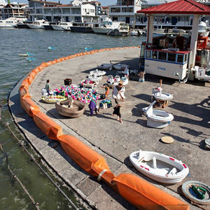 Pluma inflable de contención de PVC para derrames con buena impermeabilidad al aire para River Lake Sea - Product Image 4