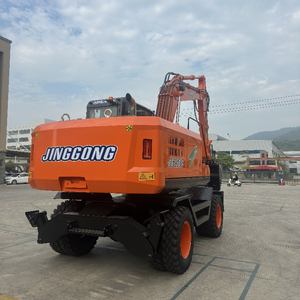 Jinggong engenharia e construção máquinas escavação máquina Multifunções Rodas Escavadeira - Product Image 4
