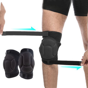 Soporte de Rodilla Deportivo de Poliéster Ligero, Transpirable, con Absorción de Impactos y Antideslizante, con Cierre de Tirón para Fútbol, Running y Deportes - Product Image 2