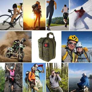 आपातकालीन प्राथमिक चिकित्सा बैग के लिए आपातकालीन प्राथमिक सहायता आघात किट (ifak) के साथ आपातकालीन प्राथमिक चिकित्सा बैग पाउच - Product Image 6