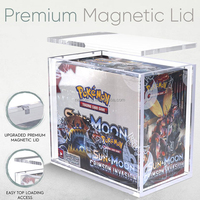 Couvercle magnétique Elite Trainer Box Closure Acrylique Box Protector
