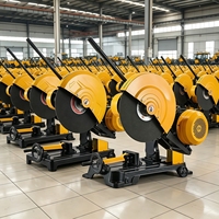 Machine à couper l'acier, machine à couper et à scier électrique, machine à couper le métal et à traiter les barres d'armature multifonctionnelle