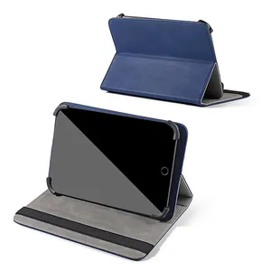 Evrensel ipad kılıfı 9 inç 10 inç PU deri mavi stokta hızlı kargo Tablet kılıfı