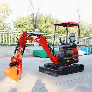 Factory Price Kubota Small Mini Digger Bagger 1ton 2ton Excavator 3.5ton Mini Pelle Crawler Mini Excavator With EPA CE EURO 5