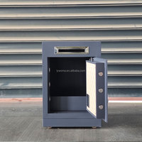 Top Drop Safe Home Bank Use Smart Safe Box Electronic Code Lock Metal Security Steel Storage Box Depository Safe