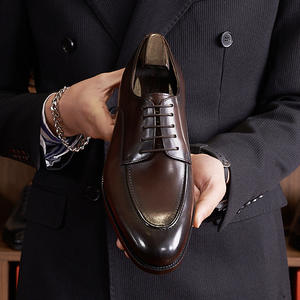 รองเท้าหนังแท้สไตล์คลาสสิคแบบอ็อกซ์ฟอร์ด รุ่นปี 2026 สำหรับผู้ชาย เหมาะสำหรับใส่ทำงานและโอกาสทางการ - Product Image 4