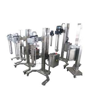 Mélangeur Homogénéisateur Industriel à Cisaillement Élevé pour Huiles et Crèmes, avec Lève-charge Mobile, à Prix Avantageux - Product Image 1