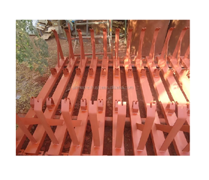 Soportes locos para Transportadores de cinta diseñados para un fuerte soporte de rodillos de transporte Minería Cantera Manejo de materiales industriales - Product Image 1