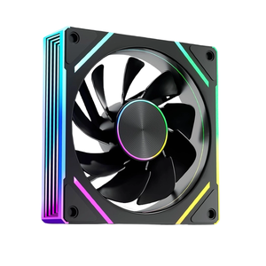 Venta directa de fábrica, ventilador enfriador de CPU ARGB de 120mm con PWMync para <span class=keywords><strong>PC</strong></span> Gaming Case, ventilador de bloques de construcción, disipador térmico de plástico - Product Image 6