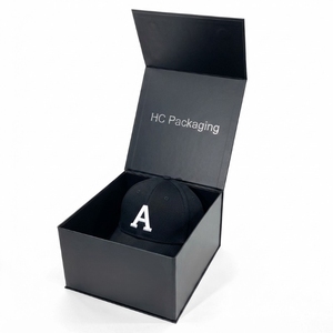 Custom Foldable <b>Magnetic</b> <b>Gift</b> <b>Box</b> Rigid Retail Packaging <b>Box</b> Logo Printing for Apparel Hat Handbag Fashion Accessories Packaging - Product Image 1