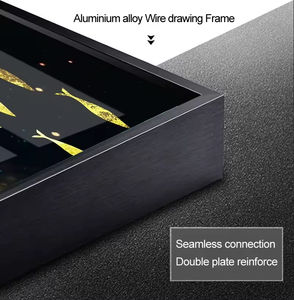 Elk Lake Swan Diamant Porcelaine Verre Cristal Animal Peintre Ensemble Moderne Salon Chambre Art Déco style Abstrait <span class=keywords><strong>maison</strong></span> décor - Product Image 6