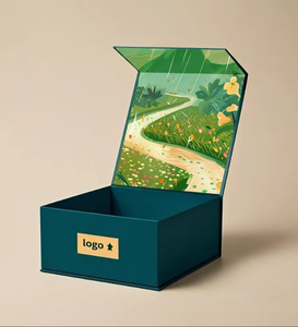 Изготовленная на заказ фабрика печати Роскошная матовая черная бумага жесткая картонная игрушка упаковка Магнитная крышка подарочная коробка - Product Image 5