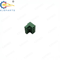 Adaptateur de bornier à vis coudé 2EDGK 5,08 mm vert pour connexions de fils d'alimentation sur PCB