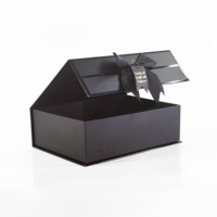 Emballage personnalisé imprimé Boîte magnétique de luxe Boîtes d'emballage cadeau pour perruques Boîte à cheveux de luxe