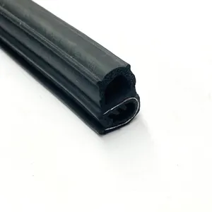 Bande de caoutchouc Epdm noire personnalisée pour étanchéité auto/porte de voiture résistante à la corrosion pour étanchéité automobile de fenêtre