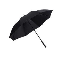 Parapluie semi-automatique vintage professionnel à double poignée longue, style golf, grande taille, en fibre de carbone, anti-UV