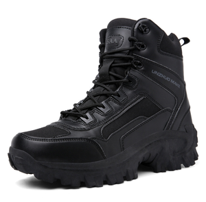 Botas de Desierto TSB22 39-46 para Hombre, Color Verde Oliva y Negro, Tacón Alto - Product Image 4