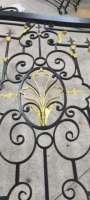 Design de balustrade d'escalier intérieur pour villas, garde-corps de balcon en fer forgé, style européen, résistant à la rouille
