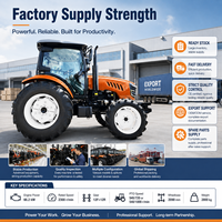 Tracteur agricole modèle populaire FULCORE avec système de levage hydraulique, haute efficacité de travail pour la récolte