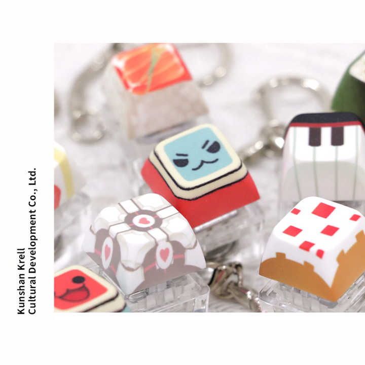 Custom Keyboard Switch Keychain Diy Keychain Printing logo Design ...