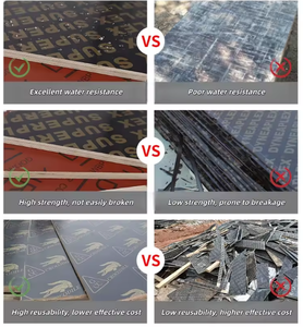 Contreplaqué filmé économique pour la construction - Prix bas, haute qualité, très demandé, anti-corrosion - Product Image 5