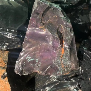 Nieuwe Productideeën 2024 Groothandel Van Hoge Kwaliteit Natuurlijke Regenboog Obsidiaan Ruwe Steen Helende Kristallen Ruwe Rots Voor Geschenken Decoratie - Product Image 5