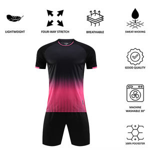 2025 Fußball Trikot Shirt Blank 100% Polyester Fußball Trikot Custom Fußball Anzug Sublimation Fußball Shirts Atmungsaktives Netz - Product Image 2