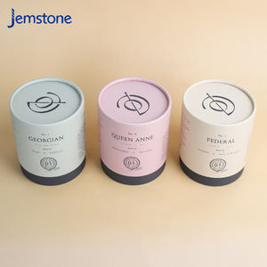 Boîte d'emballage cylindrique en carton kraft pour capsules de thé en vrac de qualité alimentaire, design personnalisé, recyclable, tube en papier pour poudre de protéines - Product Image 5