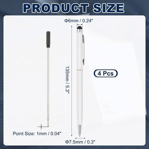 Warehouse Laser Customized Logo <b>Sublimation</b> Metal Multi-Function Stylus <b>Pen</b> Touch Sensitive Portable Design for Promotional Use - Product Image 2