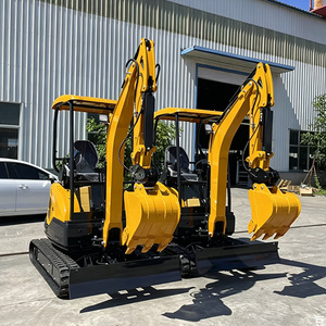 Envío Gratis Mini Excavadora de Orugas 2.5T para el Hogar, Excavadora de 1 Tonelada, 1.5, 1.8, 5 Toneladas con Motor y Componentes KYB, Alta Potencia de Excavación - Product Image 1