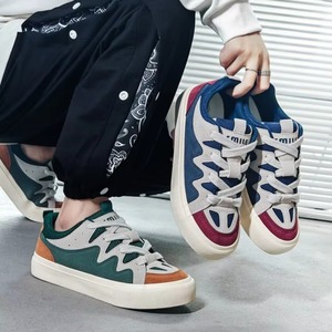 Nouvelles Chaussures Décontractées à Lacets pour Hommes, Modèle Basse, Personnalisables, Idéales pour la Marche et le Skateboard - Product Image 2