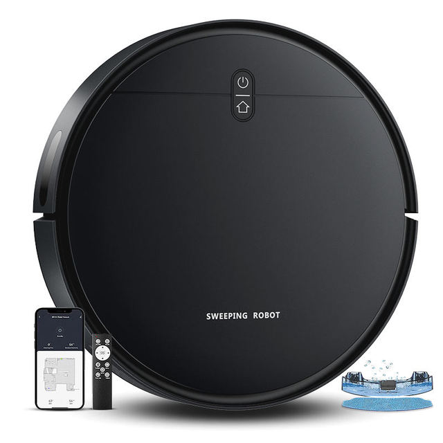 OEM/ODM Home Strong Suction 3 in 1 Robot Carpet Vacuum Intelligent Cleaner Robot Vacuum Cleaner Mopping and Sweeping for Hotel