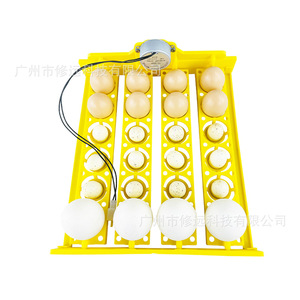 Automatic <b>Egg</b> Incubator 16 24 <b>Eggs</b> ABS Plastic Chicken Farm Laboratory Use With Auto Turning Tray - Product Image 5
