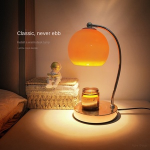 Lampe chauffe-bougie électrique avec minuterie, brûleur d'aromathérapie parfumée, chauffe-cire électrique, cadeau idéal pour bougies - Product Image 2