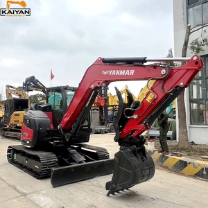 Excavatrice sur chenilles d'occasion de 8 tonnes YANMAR VIIO80 avec moteur et pompe d'origine en vente - Product Image 4