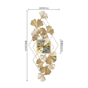 Large Gold Digital Interior Home Decoration Antique Cheap Luxury Big <strong>Wall</strong> <strong>Clock</strong> - Product Image 6