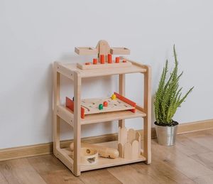 Enfant Maternelle Montessori Lavabo Étagère Toddler Kid Daycare Meubles Waschtisch Faciliter pour Enfant Laver Les Mains - Product Image 5