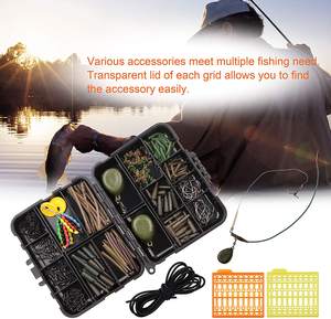 <span class=keywords><strong>Roll</strong></span> Over Image para ampliar el kit de aparejos de señuelo de pesca de carpa, equipo de pesca de carpa 217PCs cebo de pesca de carpa - Product Image 6