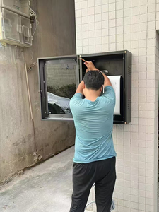 Nouvelle borne de recharge octogonale pour véhicules électriques et véhicules utilitaires légers, <span class=keywords><strong>installation</strong></span> au sol, acier galvanisé, verrouillable, résistante aux intempéries, noire - Product Image 6