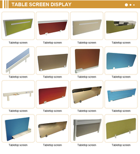 Estación de Trabajo de Oficina de Diseño Moderno de 120 Grados, Personalizable, de Fábrica, para Oficina en Casa, Gran Venta - Product Image 6