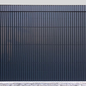 Porte de garage automatique moderne en aluminium Hihaus avec grille de protection - Product Image 4