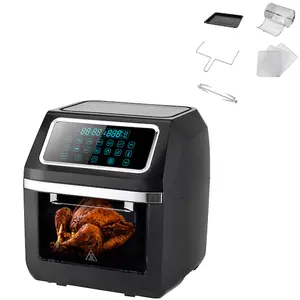 Hot Sale Oven Digital Pemanggang Roti Listrik Minyak Aksesoris 2021 Stainless Steel Air Fryer Oven