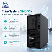 Serveur Tour Monosocket Lenovo ThinkSystem ST45 V3 AMD EPYC 4004 SATA RAID M.2 pour Entreprises
