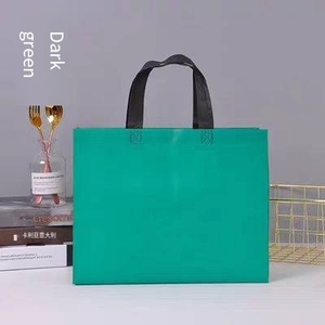 Sac de courses rose en non-tissé à motif de dessin animé, écologique, réutilisable, imperméable et enduit - Product Image 3