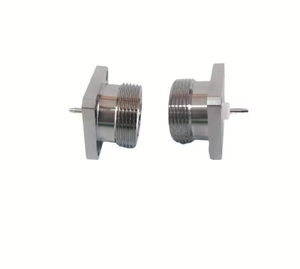 Factory Low Supply Brass L29 7/16 DIN Female Jack L29 Solder Male <strong>Test</strong> Connector Straight RF Coaxial 4-Hole Stock ROHS - Product Image 2