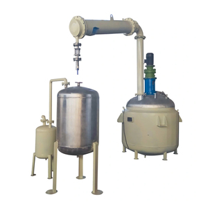 Cuve de réaction en acier avec agitateur et double enveloppe chauffante, réacteur à résine - Product Image 2