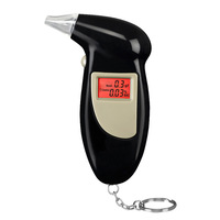 Nouveauté Testeur d'alcoolémie portable Bon marché Détecteur d'alcoolémie avec 5 embouts buccaux