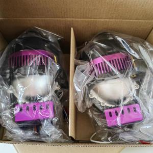 कार की अगुवाई में फ्रंट सिंगल डायरेक्ट प्रोजेक्शन लेंस डुअल लैंप कप द्वि-ज़ेनन हाई पावर संशोधित कार एलईडी लेजर हेडलाइट लेंस 12 वी 80w - Product Image 4