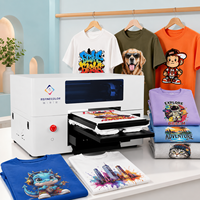 Imprimante automatique A3 DTG Refinecolor, imprimante textile directe sur vêtement, machine d'impression de t-shirts, imprimante de t-shirts et de sweats à capuche de bureau